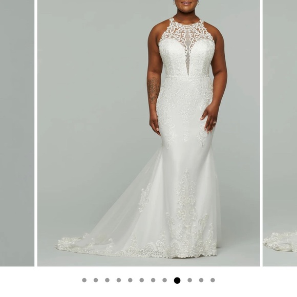 Avery Austin Mermaid Wedding Dress - Picture 5 of 6